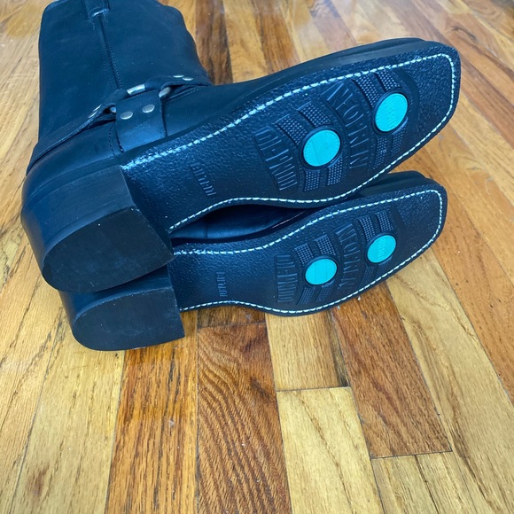 Code West Black Leather Boots - Picture 4 of 4